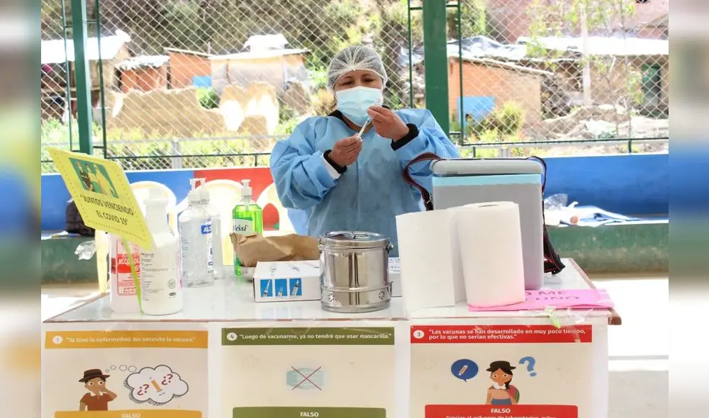Especialistas demostraron la efectividad de la vacuna. Foto: difusión Especialistas demostraron la efectividad de la vacuna. Foto: difusión