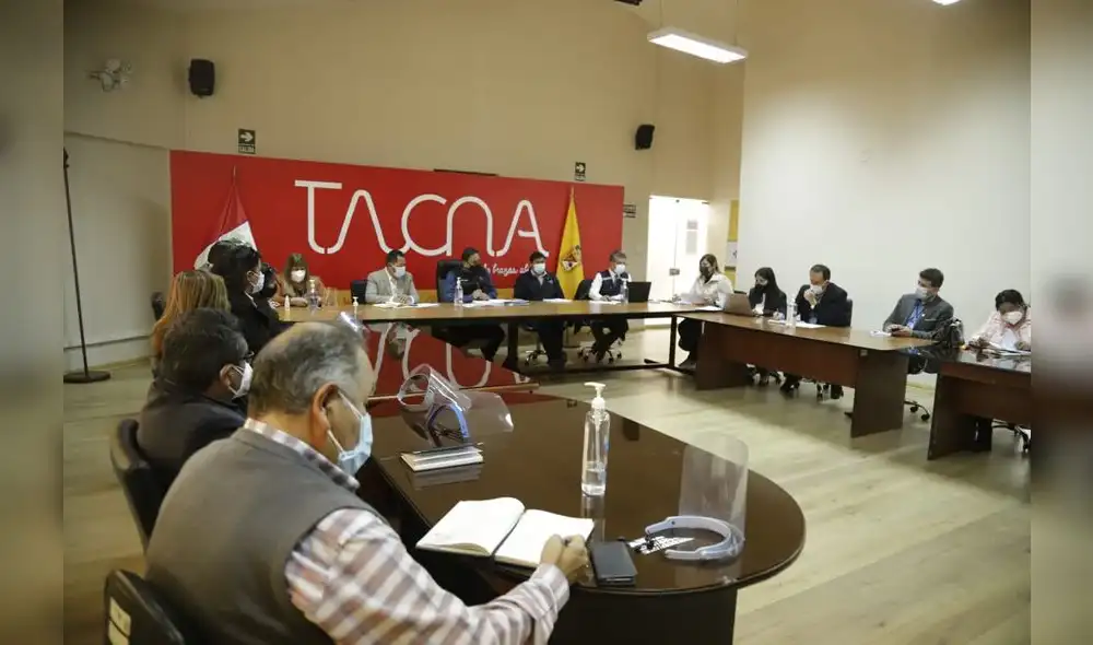 Reunión convocó a autoridades de forma presencial y remota el último miércoles. Foto: GRT Reunión convocó a autoridades de forma presencial y remota el último miércoles. Foto: GRT