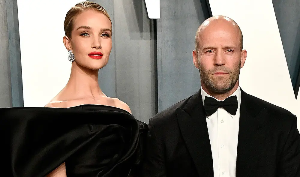 Rosie Huntington-Whiteley, de 34 años, y Jason Statham, 54, se llevan 20 años de diferencia. Foto: difusión Rosie Huntington-Whiteley, de 34 años, y Jason Statham, 54, se llevan 20 años de diferencia. Foto: difusión