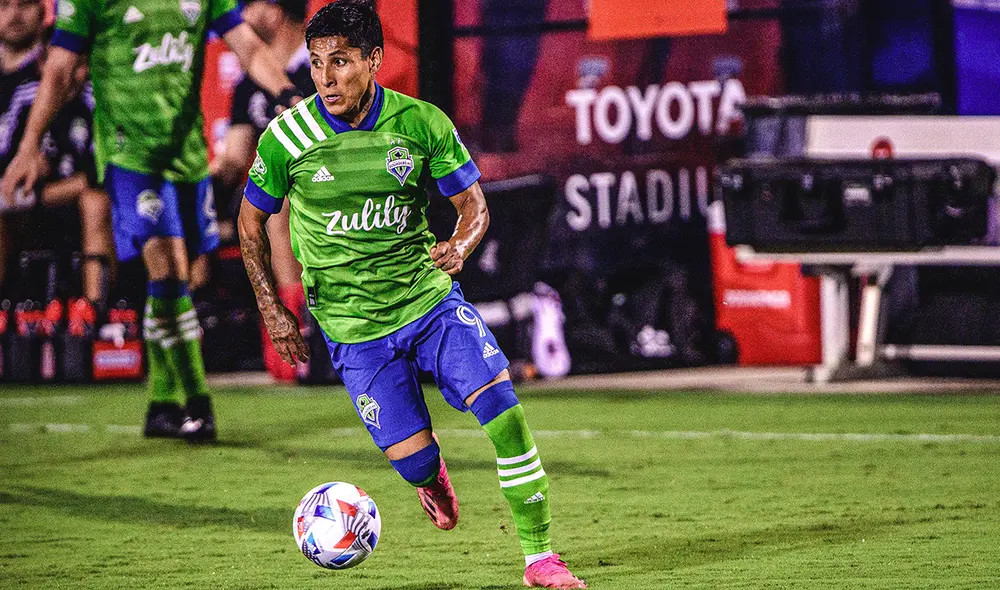 Raúl Ruidíaz suma 14 goles en la MLS esta temporada. Foto: Seattle Sounders