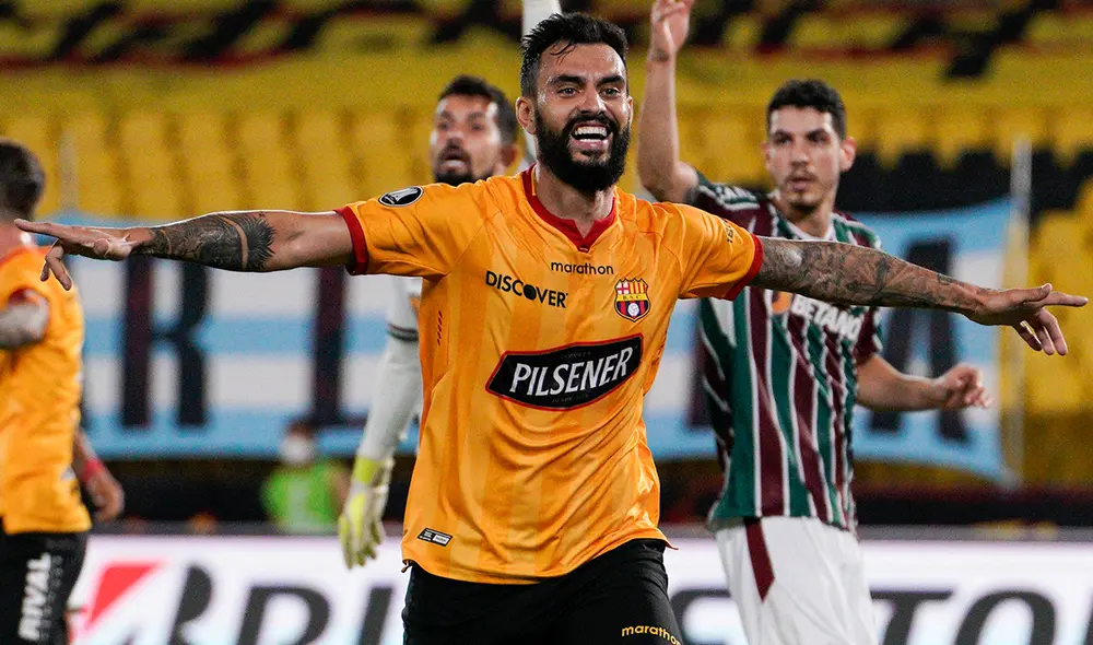 Barcelona disputará las semifinales por novena vez en su historia. Foto Twitter @Libertadores