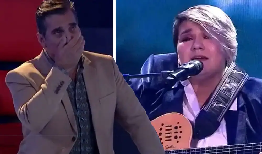 Marcela Navarro y su interpretación de “Mi soledad y yo” emocionó a todos los jurados de La voz Perú. Foto: composición LR