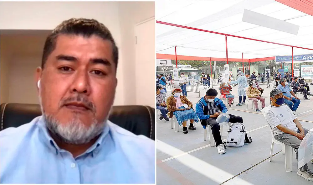 El asesor del Minsa pidió disculpas por afirmar que la vacunación en Tacna se dio bajo un criterio político. Foto: composición LR El asesor del Minsa pidió disculpas por afirmar que la vacunación en Tacna se dio bajo un criterio político. Foto: composición LR