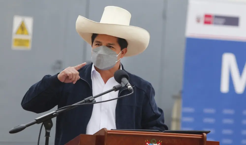 Pedro Castillo instó a la ciudadanía a inmunizarse contra el virus. Foto: La República