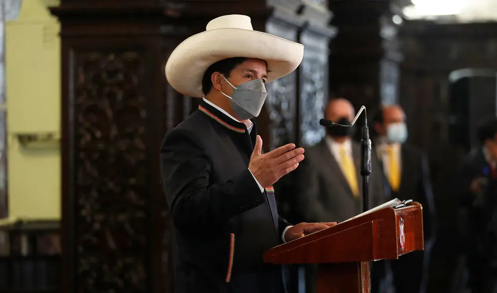 Castillo enfatizó que se debe trabajar en una sola dirección para lograr la gobernabilidad. Foto: Presidencia