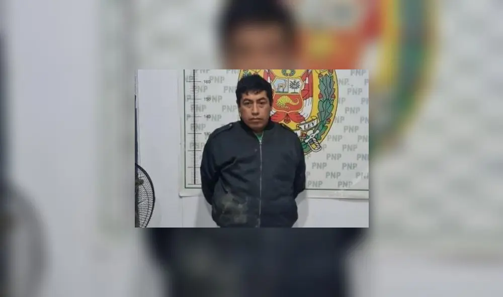 El individuo fue trasladado a la autoridad judicial solicitante. Foto: PNP