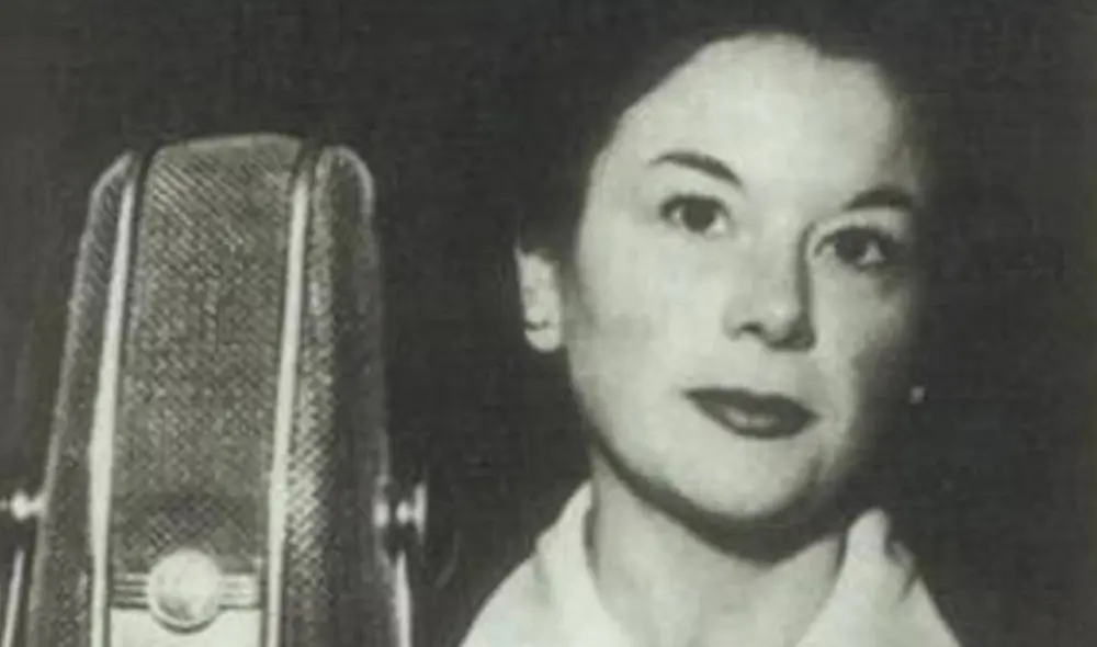 Matilde Vilariño desempeñándose como actriz de doblaje. Foto: Instagram