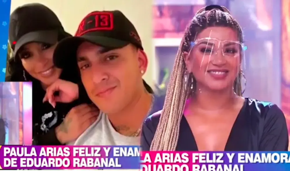 Paula Arias y Eduardo Rabanal publicaron una foto juntos. Foto: capturas América TV