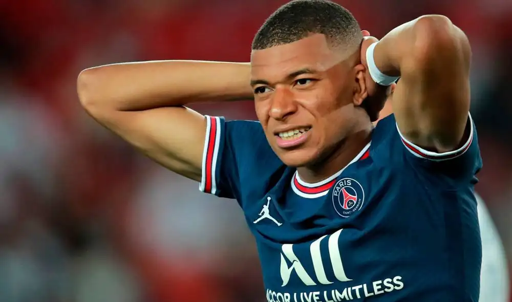Mbappé culmina contrato a mediados del 2022. El atacante quiere salir del PSG y es vinculado con el Real Madrid. Foto: EFE