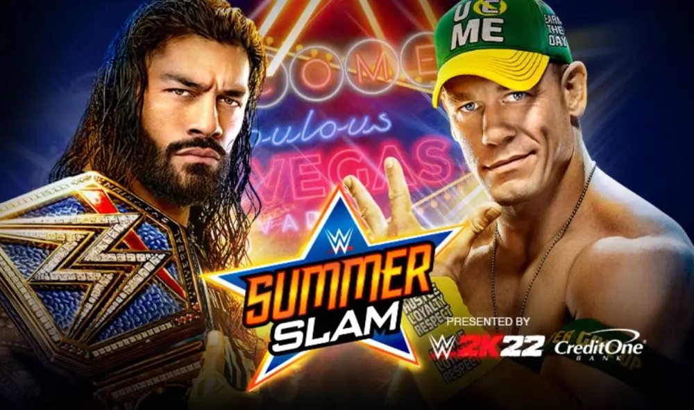 WWE SummerSlam 2021 promete ser uno de los eventos más vibrantes de este año. John Cena y Roman Reigns se enfrentan por el campeonato universal. Foto: difusión