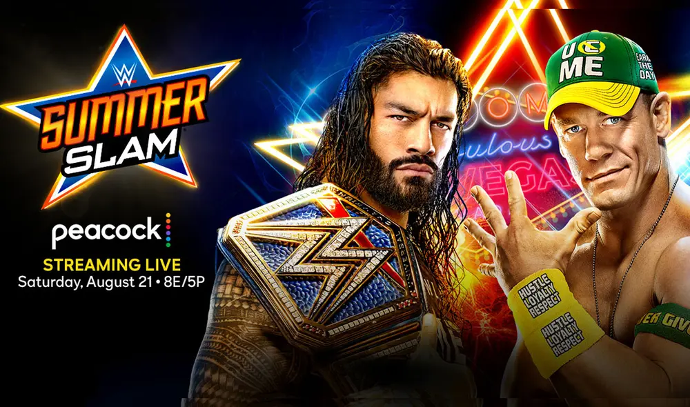 WWE SummerSlam 2021 EN VIVO por WWE Network. Foto: WWE WWE SummerSlam 2021 EN VIVO por WWE Network. Foto: WWE