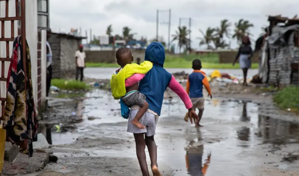El informe es el primero de su tipo en visibilizar los efectos del cambio climático en niñas y niños del mundo. Foto: EFE