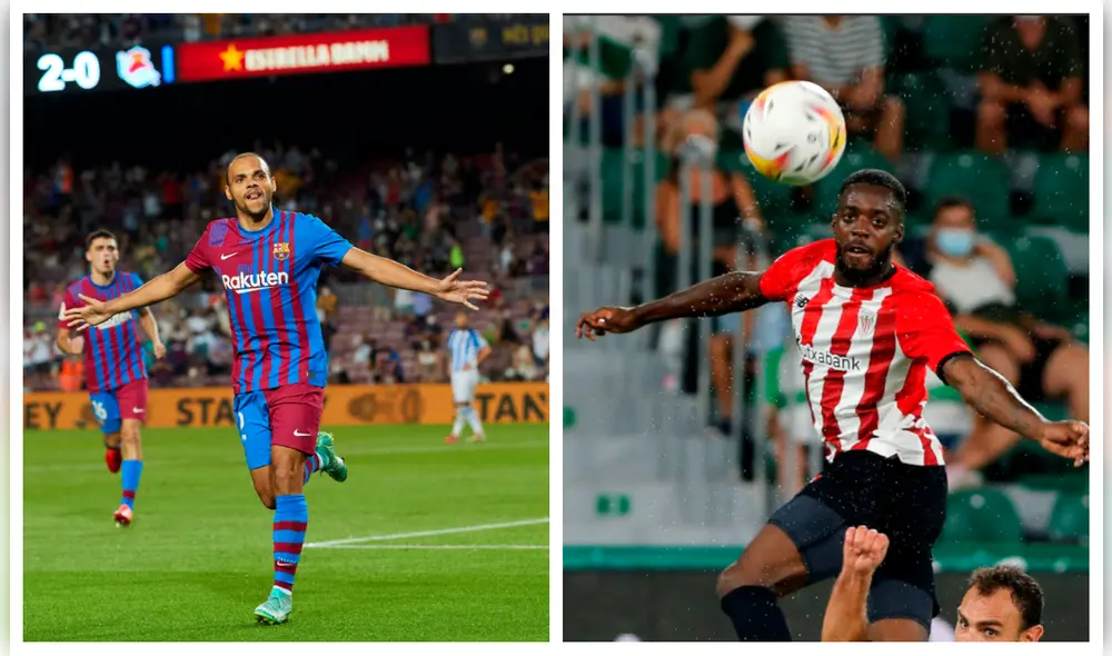 El nuevo Barcelona de Koeman, sin Messi, se enfrenta hoy al Athletic Bilbao por la segunda fecha de LaLiga Santander, en es su quinto partido en lo que va del año. Foto: composición EFE El nuevo Barcelona de Koeman, sin Messi, se enfrenta hoy al Athletic Bilbao por la segunda fecha de LaLiga Santander, en es su quinto partido en lo que va del año. Foto: composición EFE
