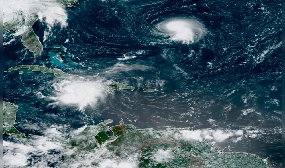 Tormenta Henri con vientos que sobrepasan los 100 km/h azotará el norte de EE. UU. Foto: NOAA-NHC / EFE Tormenta Henri con vientos que sobrepasan los 100 km/h azotará el norte de EE. UU. Foto: NOAA-NHC / EFE