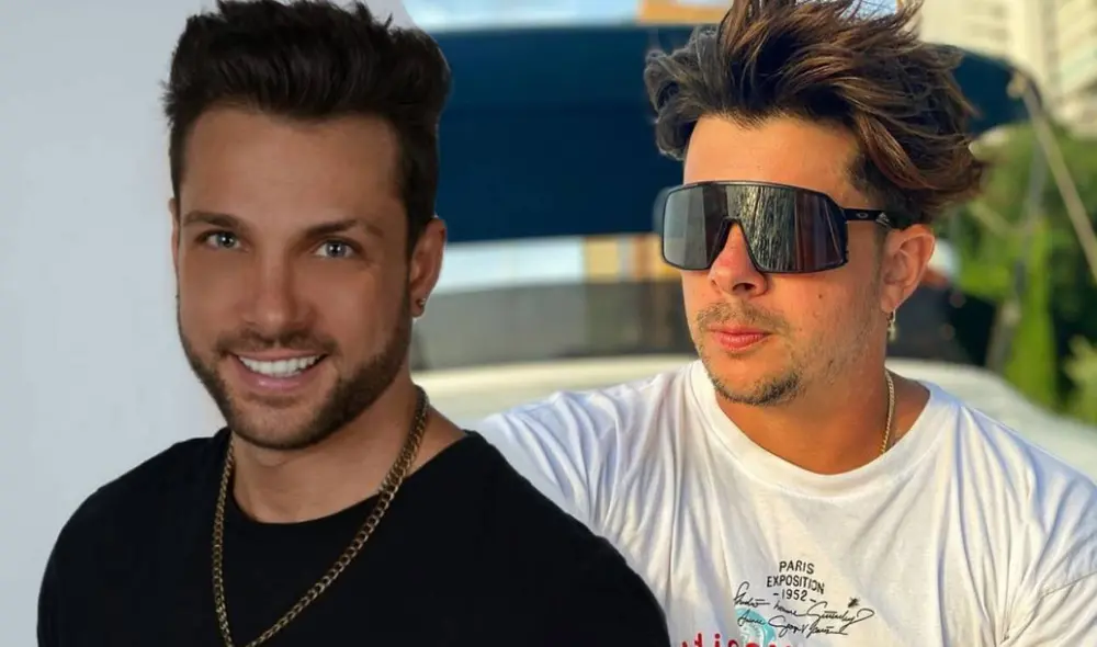 El integrante de Guerreros 2021 le responde claro y fuerte al corredor de autos. Foto: composición Nicola Porcella/Instagram. Mario Hart/Instagram