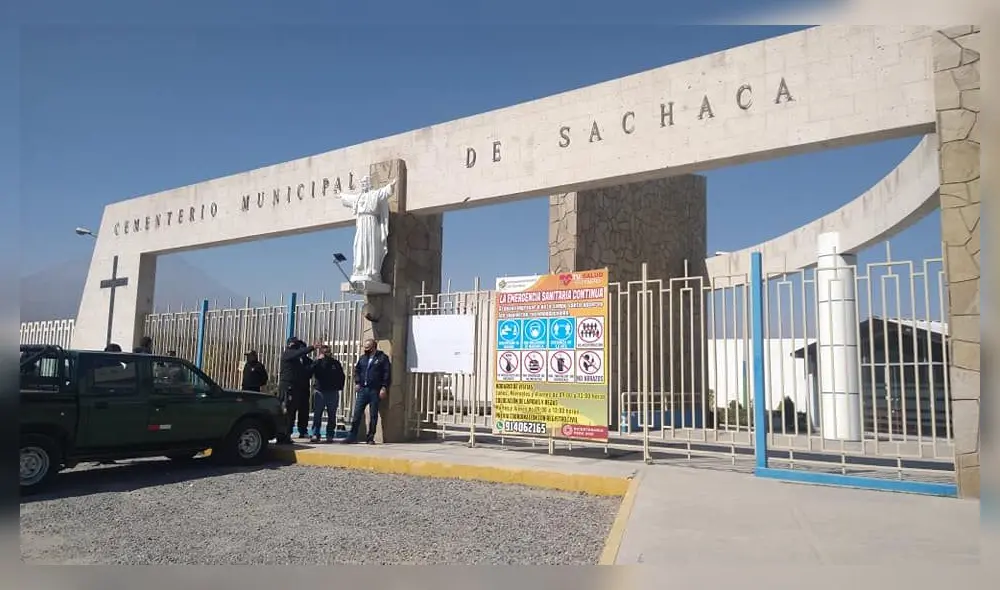 Visitantes deberán cumplir estrictamente los protocolos para poder ingresar a los camposantos. Foto: Municipalidad de Sachaca