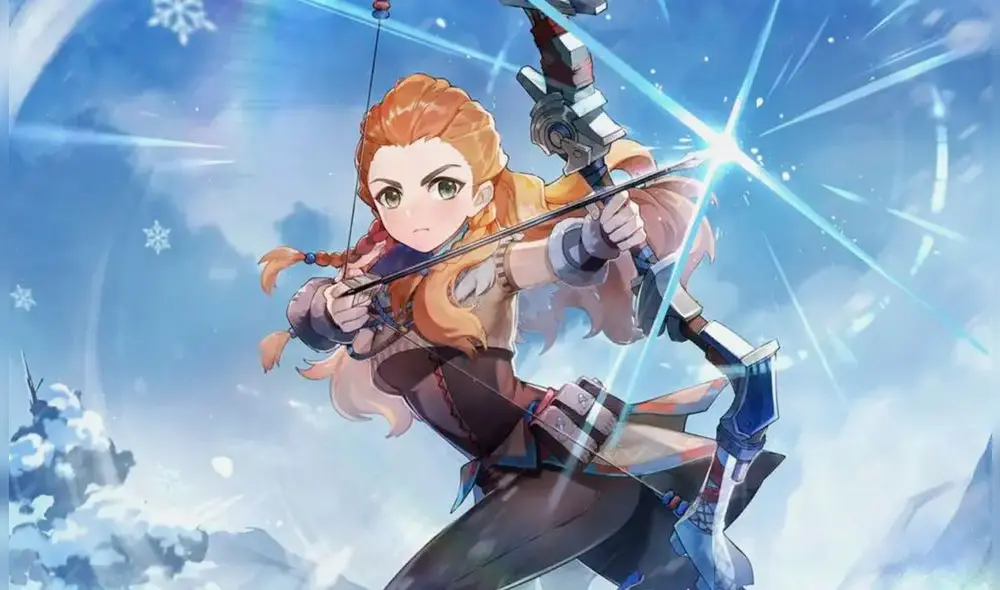 Los usuarios que disfrutan de Genshin Impact en una PS4 o PS5 serán quienes jueguen primero como Aloy, ya que su debut será el 1 de setiembre. Foto: Genshin Impact