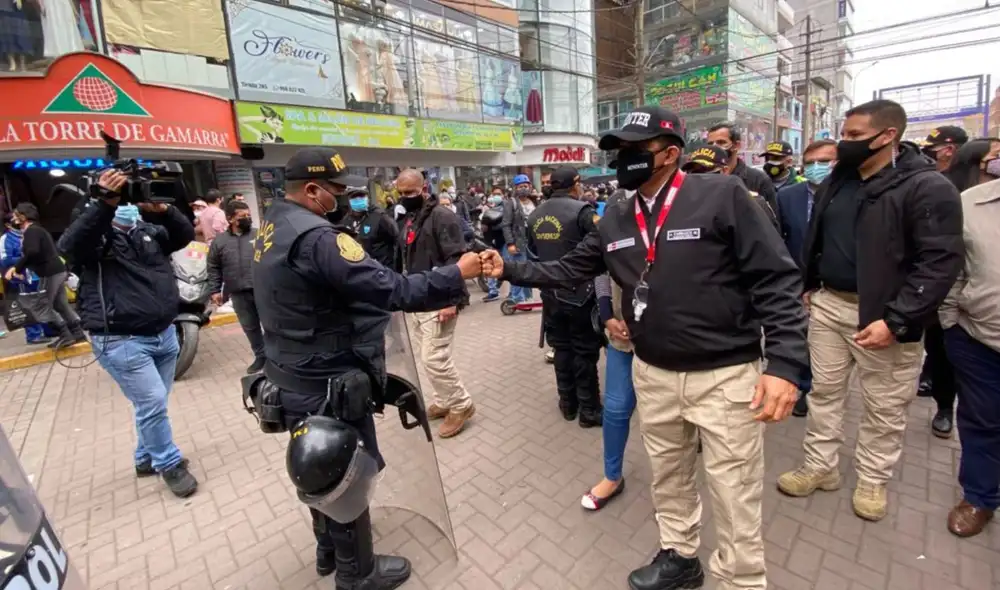 Ministro del Interior, Juan Carrasco Millones, enfatizó en denunciar cualquier acto delictivo. Foto: Mininter. Ministro del Interior, Juan Carrasco Millones, enfatizó en denunciar cualquier acto delictivo. Foto: Mininter.