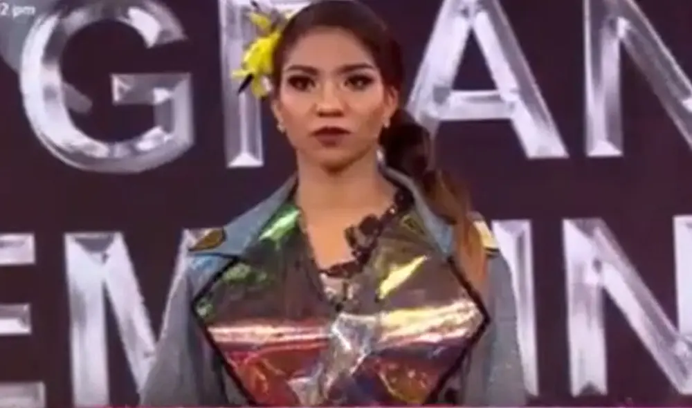 Carla Rueda agradeció a Gisela Valcárcel por la oportunidad. Foto: captura América.