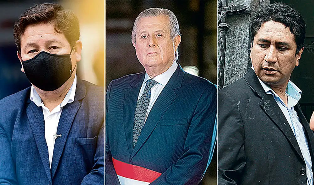 Escenarios. Guido Bellido ayer evitó efectuar una defensa firme al nuevo canciller Óscar Maúrtua, luego de las críticas surgidas por parte del fundador de Perú Libre, Vladimir Cerrón. Foto: composición / difusión