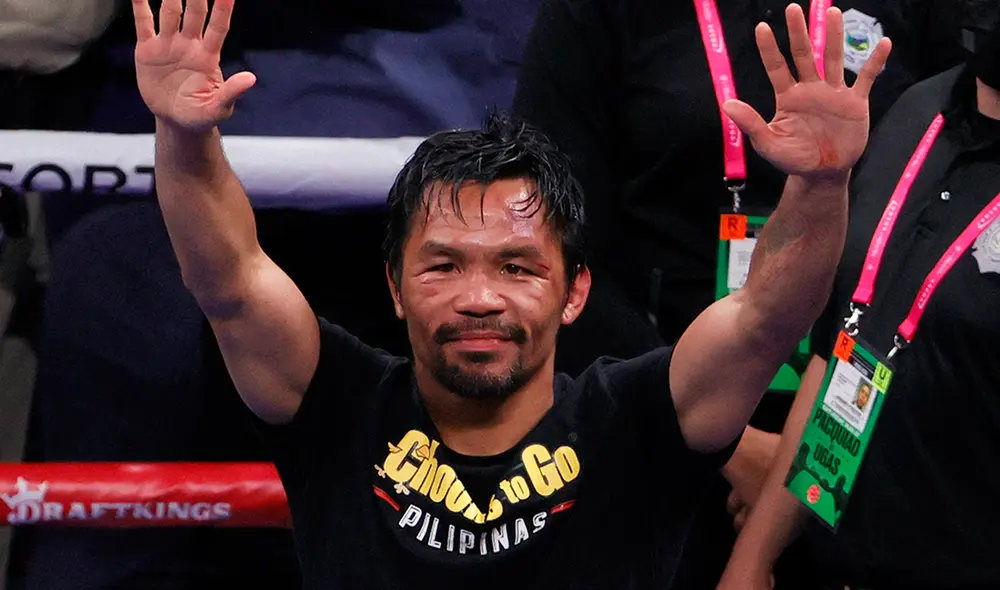Manny Pacquiao ha participado en 71 peleas desde su debut en 1995. Foto: AFP