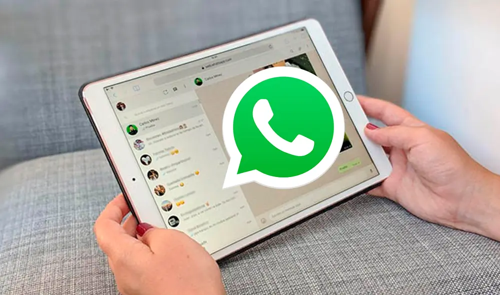 Se espera que WhatsApp lance una aplicación para iPadOS. Foto: TabletZona Se espera que WhatsApp lance una aplicación para iPadOS. Foto: TabletZona