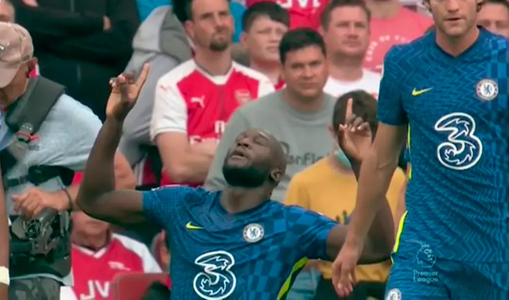 Tan solo le bastaron 14 minutos para que Lukaku anote su primer gol con la camiseta del Chelsea. Foto: ESPN