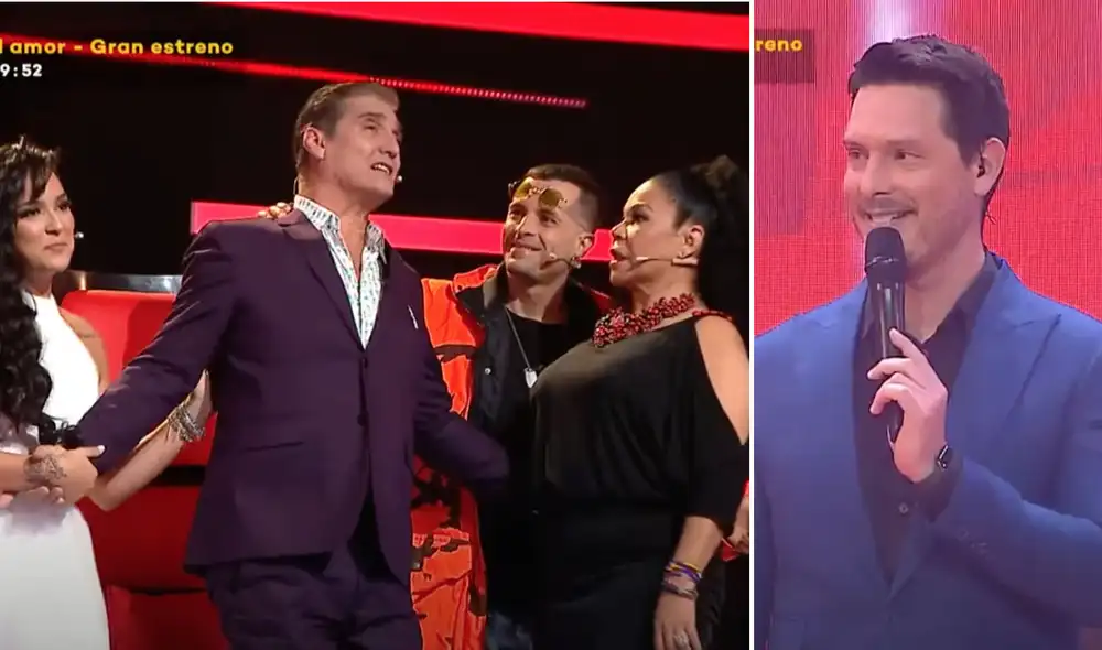 El conductor de La voz Perú sorprendió a Guillermo Dávila al hacer importante anuncio. Foto: captura/Latina