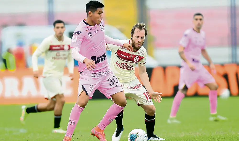 Quedó solo. Hernán Novick intentó armar el juego de los cremas, pero la falta de un socio le pasó factura al uruguayo. Foto: difusión