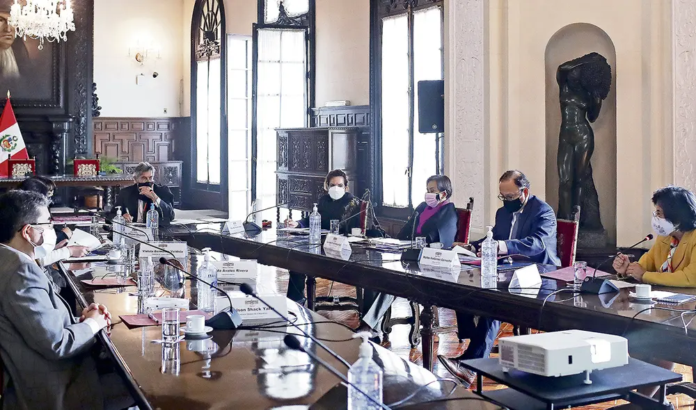 Encuentros. En gestión de Sagasti hubo Consejo de Estado. En Perú Libre creen que proyecto de ley para ‘formalizarlo’ busca controlar al presidente Pedro Castillo. Foto: difusión Encuentros. En gestión de Sagasti hubo Consejo de Estado. En Perú Libre creen que proyecto de ley para ‘formalizarlo’ busca controlar al presidente Pedro Castillo. Foto: difusión