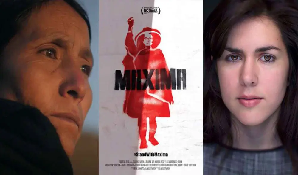 Máxima, de Claudia Sparrow, es un documental que expone la lucha e historia de la cajamarquina Máxima Acuña. Foto: composición La República