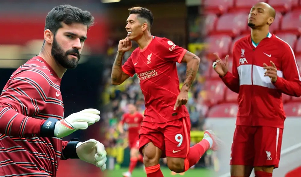 Alisson, Firmino y Fabinho fueron convocados por la Canarinha para la fecha triple de Eliminatorias de septiembre. Foto: AFP/composición Alisson, Firmino y Fabinho fueron convocados por la Canarinha para la fecha triple de Eliminatorias de septiembre. Foto: AFP/composición