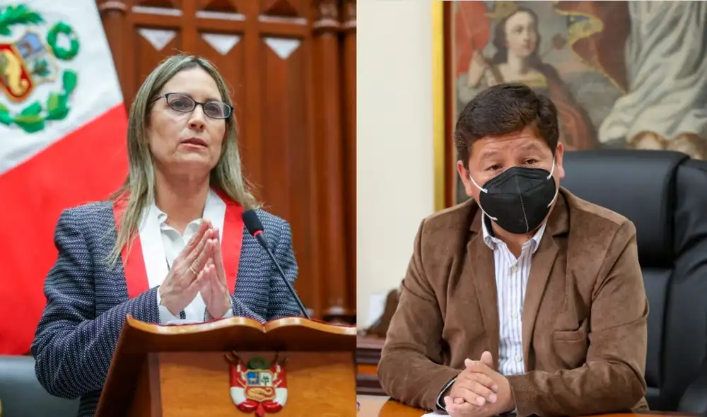 María del Carmen Alva había adelantado en una entrevista que Guido Bellido se había comprometido a trabajar por la gobernabilidad. Foto: GLR.
