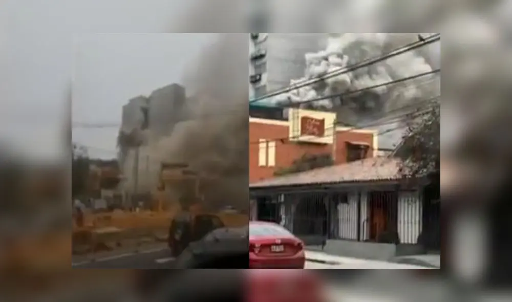 Hasta el momento, no se reportaron heridos. Foto: captura Canal N Hasta el momento, no se reportaron heridos. Foto: captura Canal N