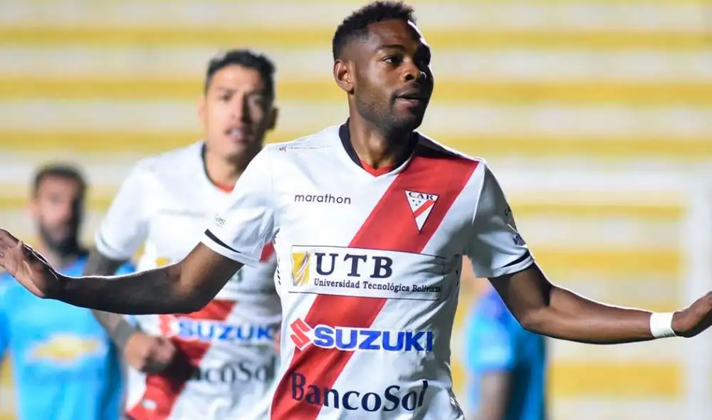 El defensa camerunés juega en el Always Ready de la liga boliviana. Foto: difusión El defensa camerunés juega en el Always Ready de la liga boliviana. Foto: difusión