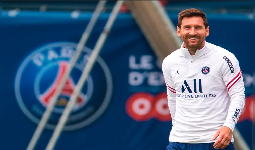 Lionel Messi tras días de vacaciones y semanas de entrenamiento, listo para su esperado debut con PSG .Foto: EFE