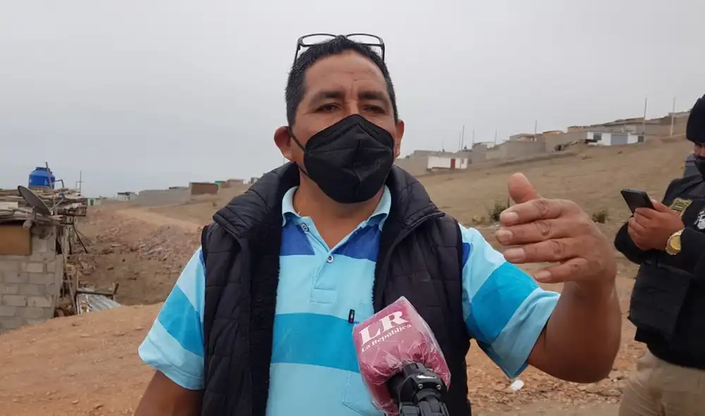 Anibal Tuya pide que se esclarezcan los hechos del crimen en Ancón. Foto: Deysi Portuguez y María Pía Ponce/URPI-GLR