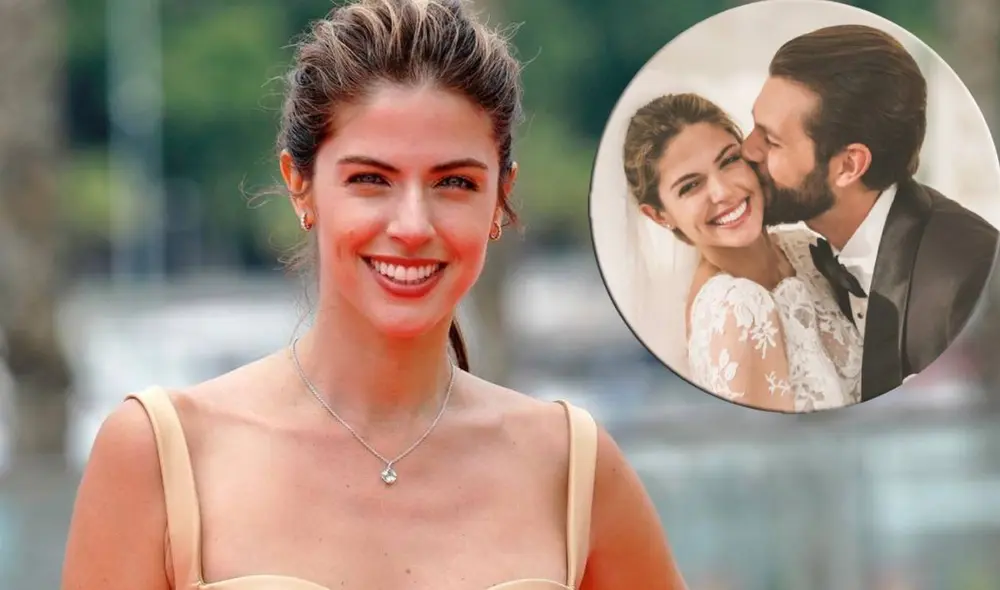 “Me casé con un hombre extraordinario, una buena persona de corazón", escribió Stephanie Cayo en su cuenta de Instagram. Foto: composición Instagram / Revista Cosas “Me casé con un hombre extraordinario, una buena persona de corazón", escribió Stephanie Cayo en su cuenta de Instagram. Foto: composición Instagram / Revista Cosas