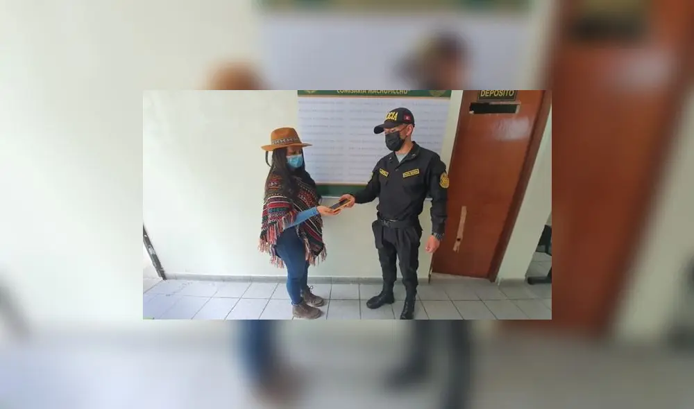 Devolución se concretó el último domingo. Foto: PNP