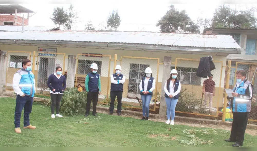 Gerente subregional Martín Vásquez anunció mejoramiento del centro de salud de Tugusa. Foto: Gerencia Sub Regional de Chota Gerente subregional Martín Vásquez anunció mejoramiento del centro de salud de Tugusa. Foto: Gerencia Sub Regional de Chota