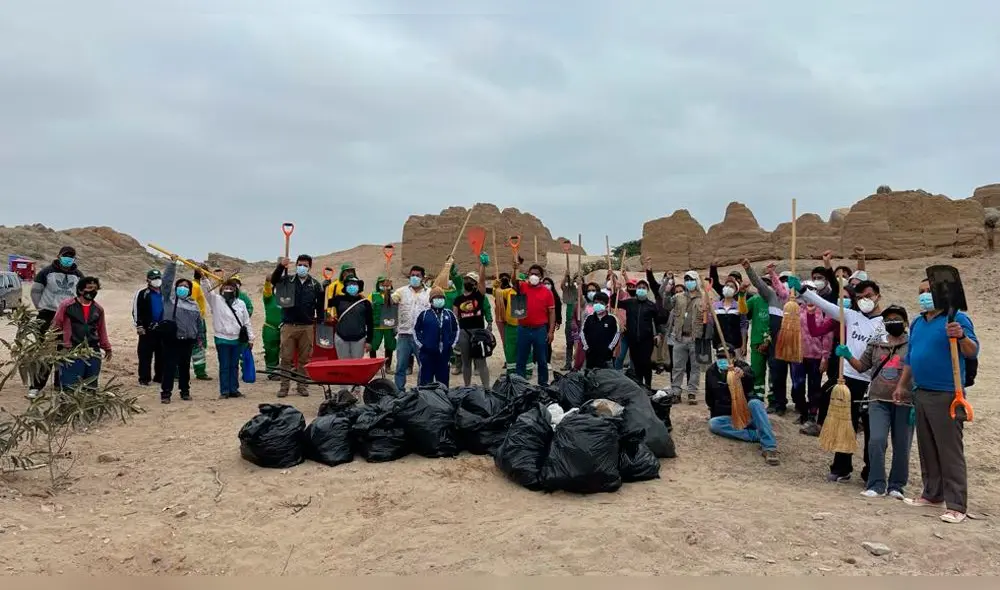 Ministerio de Cultura supervisó jornada de limpieza en Cerro Reque. Foto: DDC Lambayeque Ministerio de Cultura supervisó jornada de limpieza en Cerro Reque. Foto: DDC Lambayeque