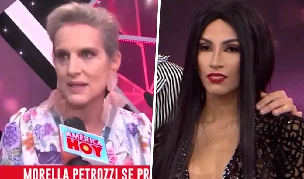 Morella Petrozzi opina sobre la abrupta salida de Allison Pastor en Reinas del show. Foto: captura de América TV
