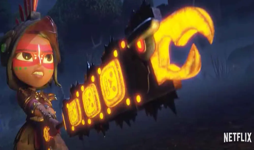 El streaming compartió el primer tráiler de su nueva serie animada Maya y los tres. Foto: Netflix