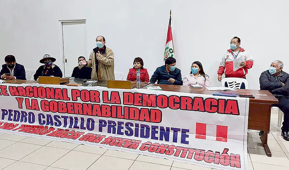 Plantón. Acción central será el día del pedido de confianza. Foto: difusión Plantón. Acción central será el día del pedido de confianza. Foto: difusión