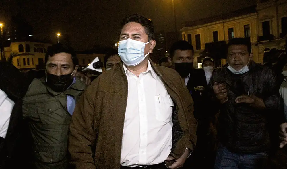 Alerta. Vladimir Cerrón defiende su influencia en el Gobierno. Foto: difusión Alerta. Vladimir Cerrón defiende su influencia en el Gobierno. Foto: difusión