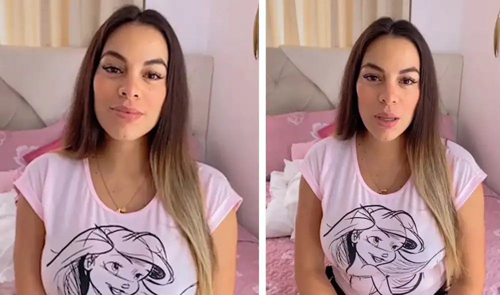 Aída Martínez viajó hasta Atiquipa en Arequipa para hacer su ofrenda a la deidad inca. Foto: Aída Martínez / Instagram