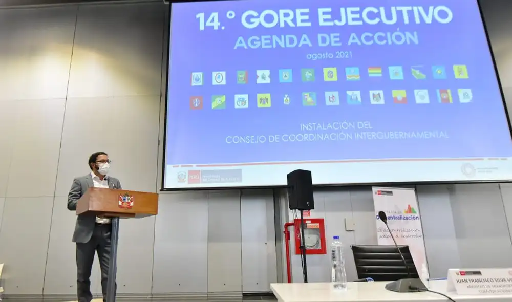Fernando Orihuela, gobernador regional de Junín, manifestó que el proceso de vacunas no fue equitativo. Foto: difusión Fernando Orihuela, gobernador regional de Junín, manifestó que el proceso de vacunas no fue equitativo. Foto: difusión