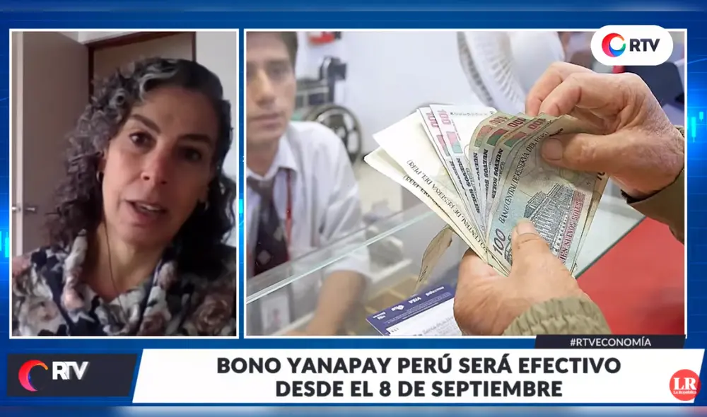 El Bono de 350 soles podrá cobrarse desde el 8 de septiembre para los primeros beneficiaros, según el cronograma. Foto: RTV El Bono de 350 soles podrá cobrarse desde el 8 de septiembre para los primeros beneficiaros, según el cronograma. Foto: RTV