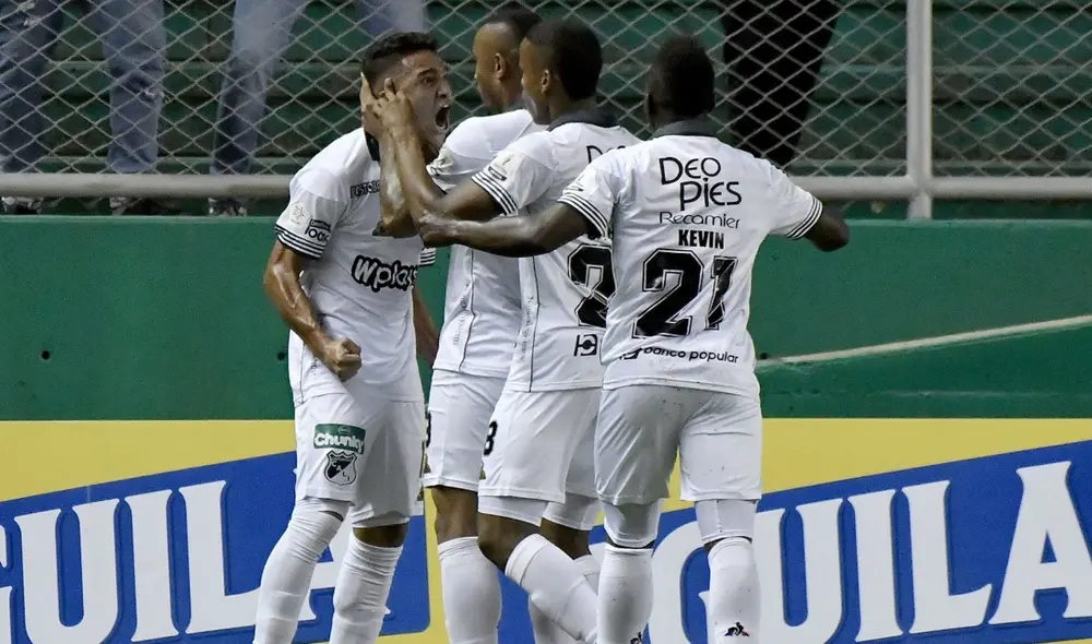 Deportivo Cali empató 2-2 con Independiente de Medellín. Foto: Twitter @tequierocali