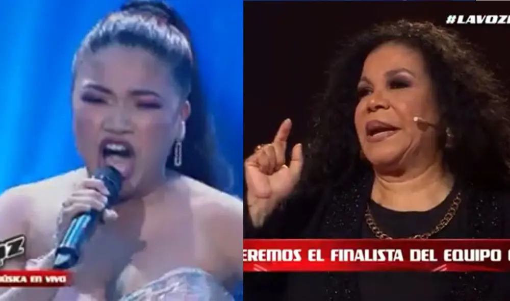 La integrante del equipo de Eva Ayllón logró destacar con su presentación y pasó a la etapa final. Foto: captura/Latina La integrante del equipo de Eva Ayllón logró destacar con su presentación y pasó a la etapa final. Foto: captura/Latina